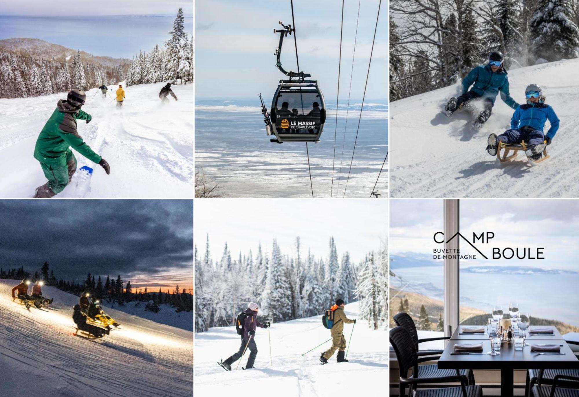 Les Chalets Du Massif De Charlevoix Петит-Ривиер-Сен-Франсоа Екстериор снимка