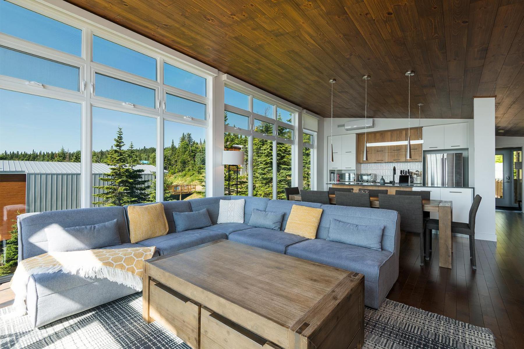 Les Chalets Du Massif De Charlevoix Петит-Ривиер-Сен-Франсоа Екстериор снимка