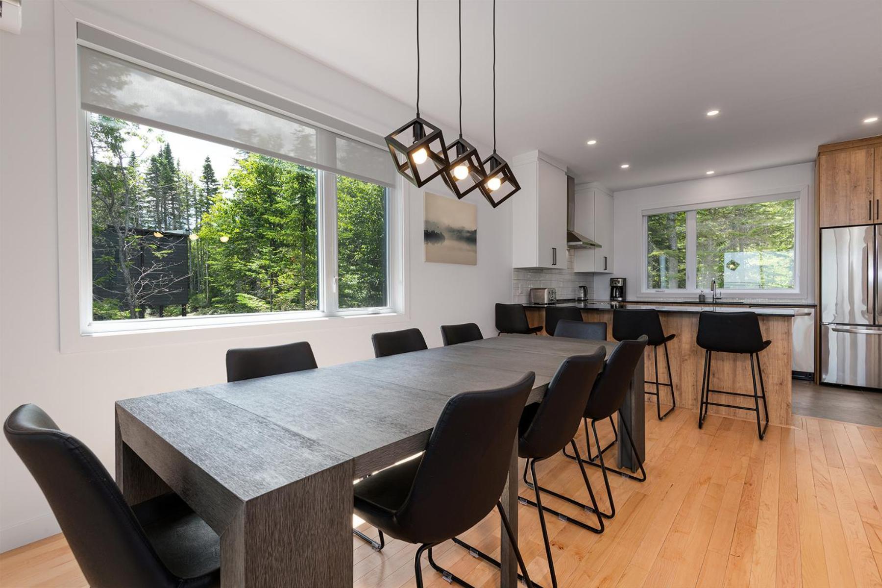 Les Chalets Du Massif De Charlevoix Петит-Ривиер-Сен-Франсоа Стая снимка