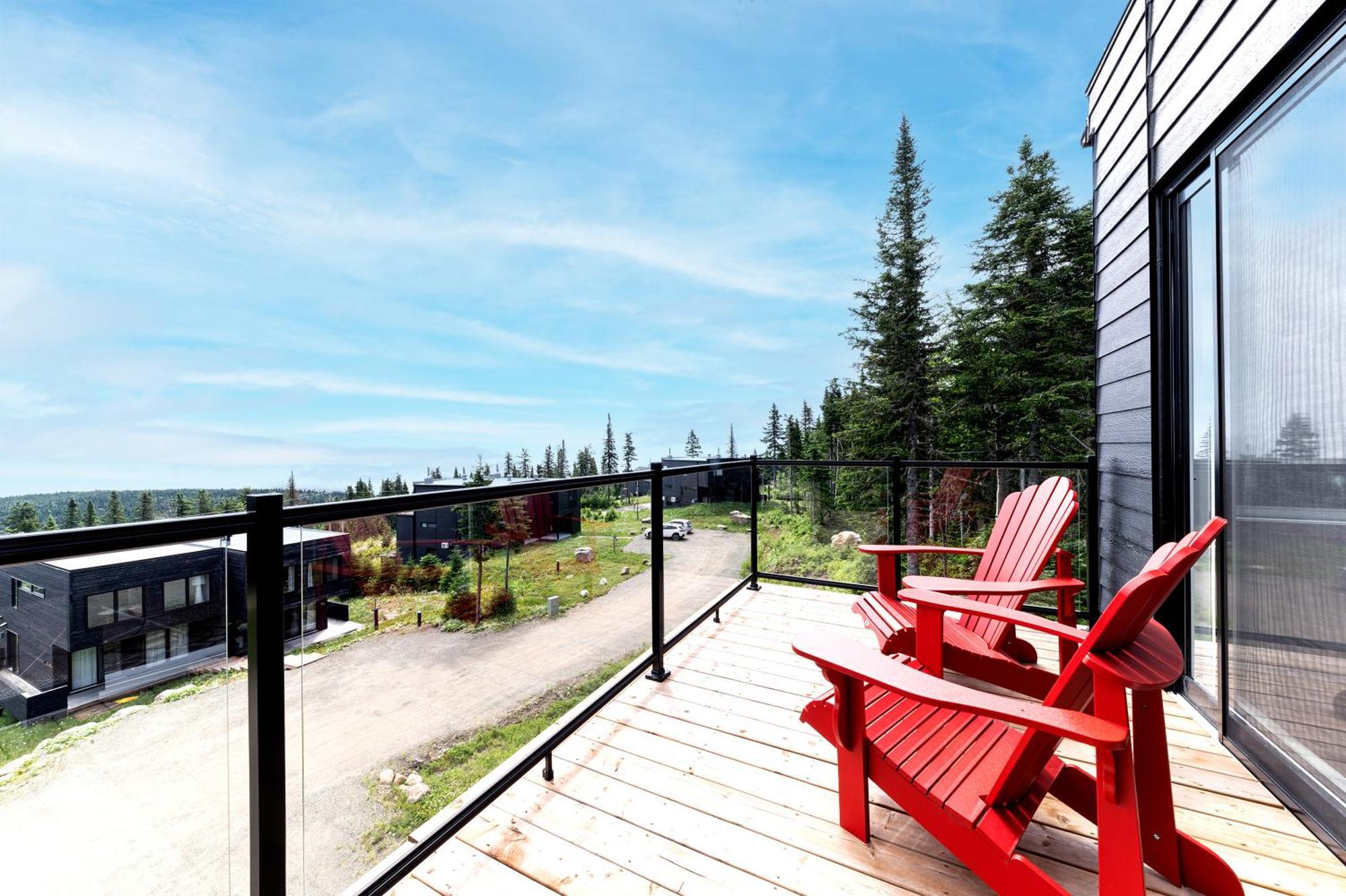 Les Chalets Du Massif De Charlevoix Петит-Ривиер-Сен-Франсоа Стая снимка