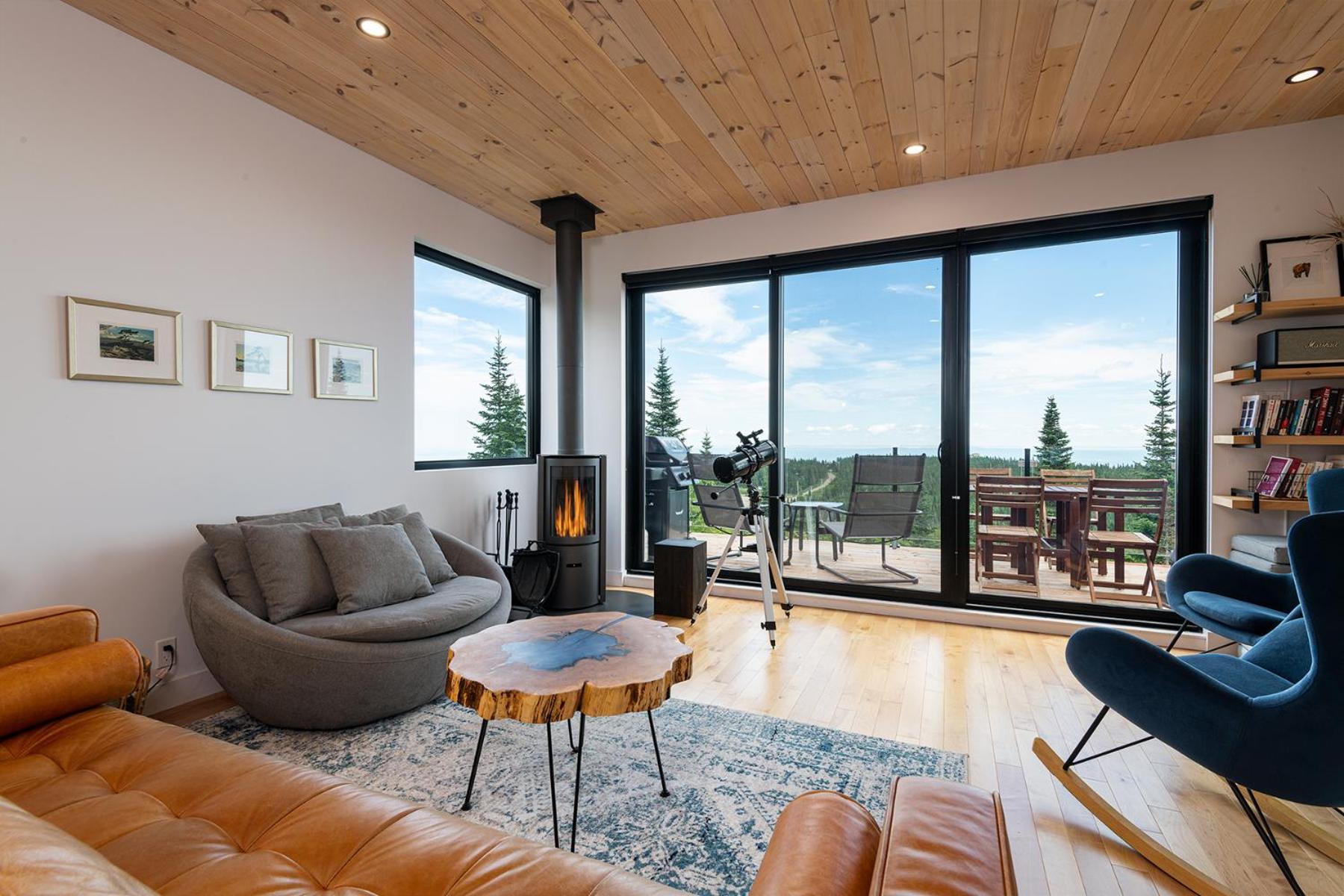 Les Chalets Du Massif De Charlevoix Петит-Ривиер-Сен-Франсоа Екстериор снимка