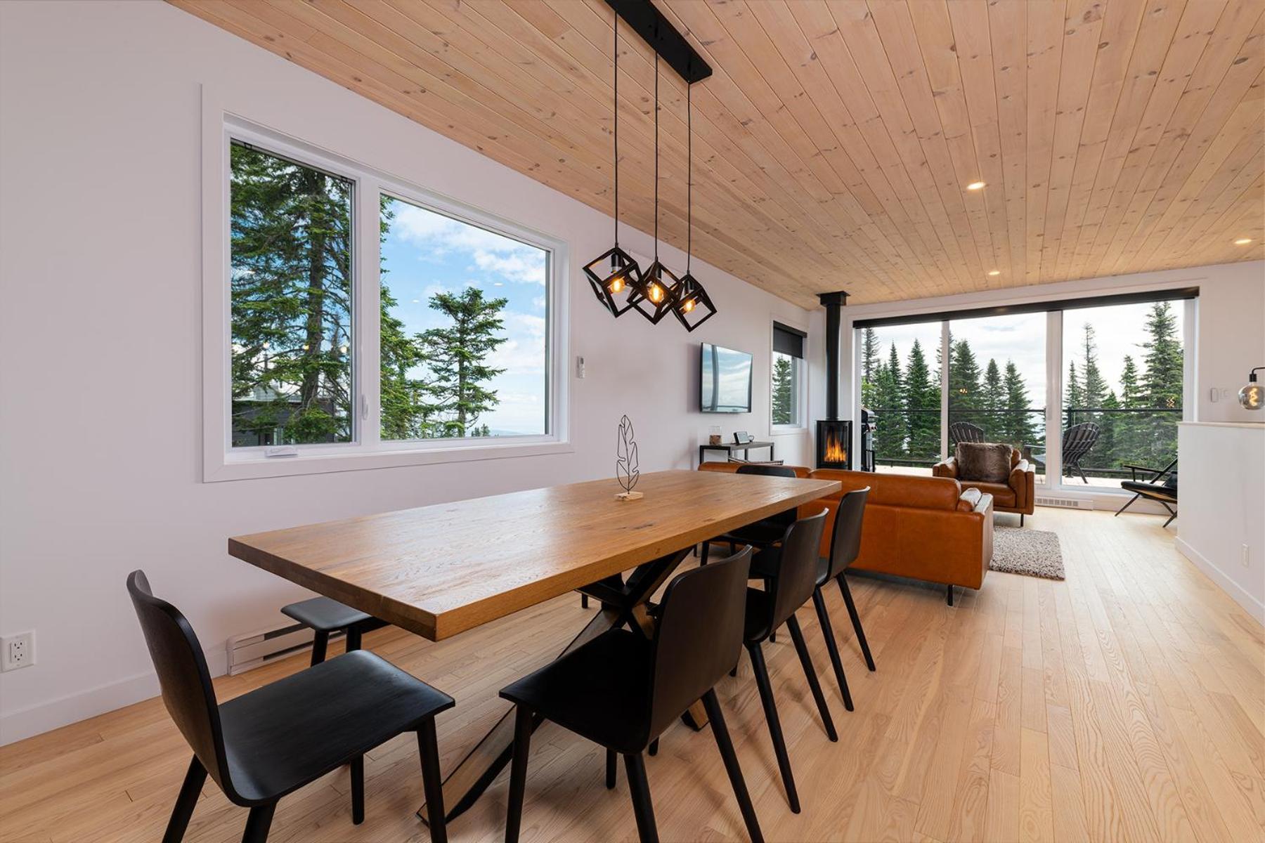 Les Chalets Du Massif De Charlevoix Петит-Ривиер-Сен-Франсоа Стая снимка